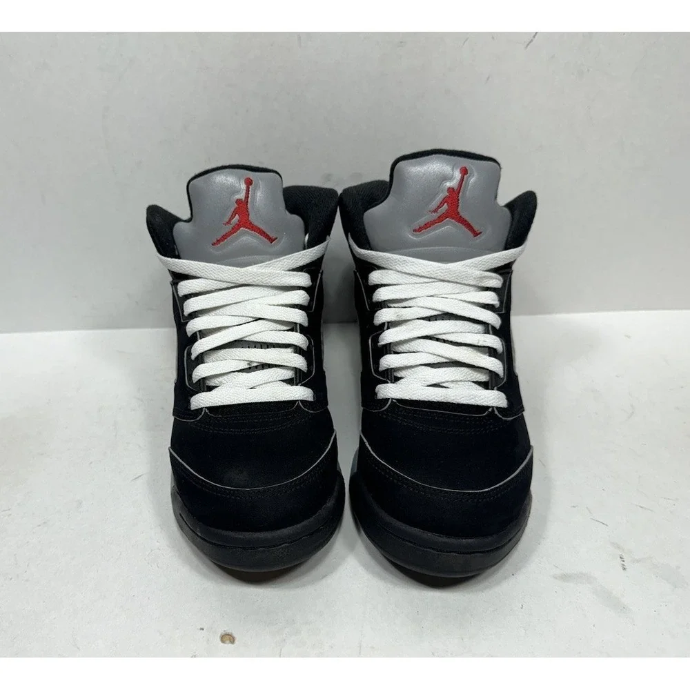 Nike Air Jordan 5 Retro OG Black Metallic Reimagined 2025 Size 4.5Y HF3976-001